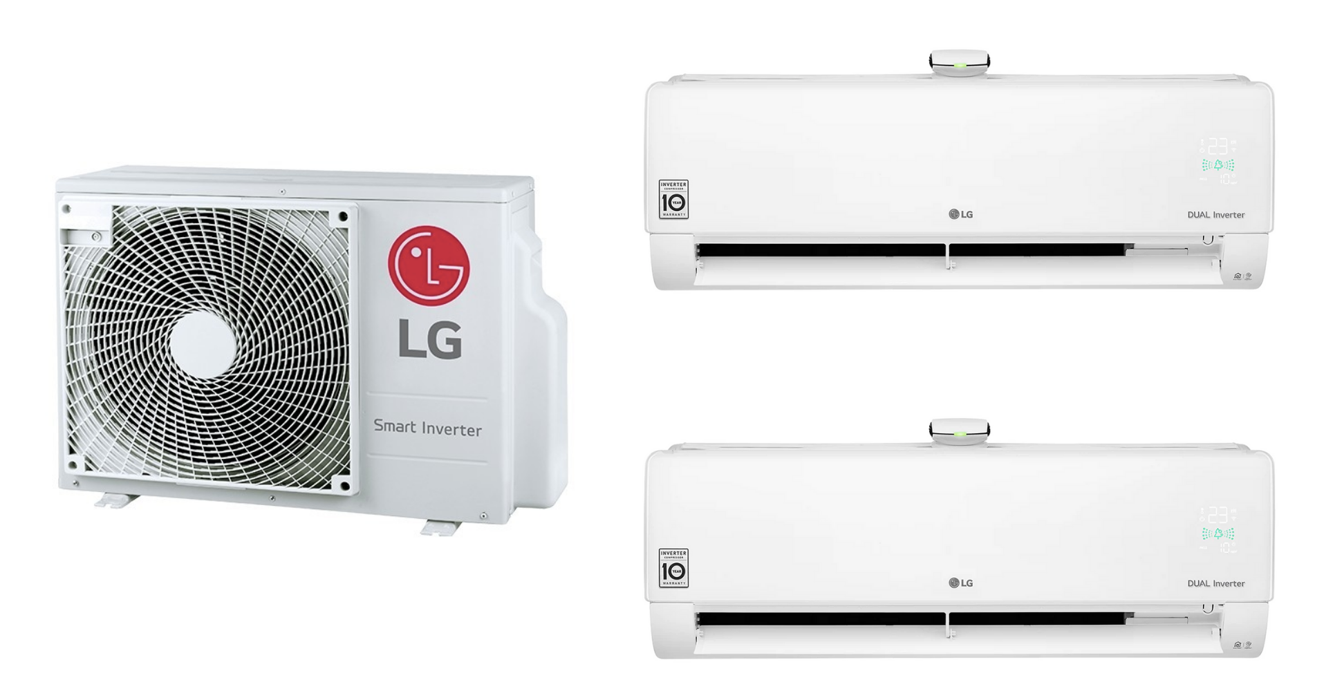 Klimatizácia LG Air Purification, multi split, 2 vnútorné jednotky