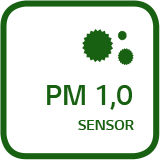 Ultra Dust Sensing (PM 1.0)