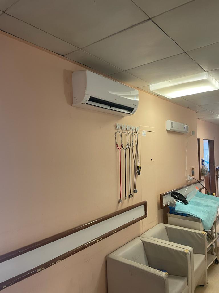 klimatizácia nemocnica